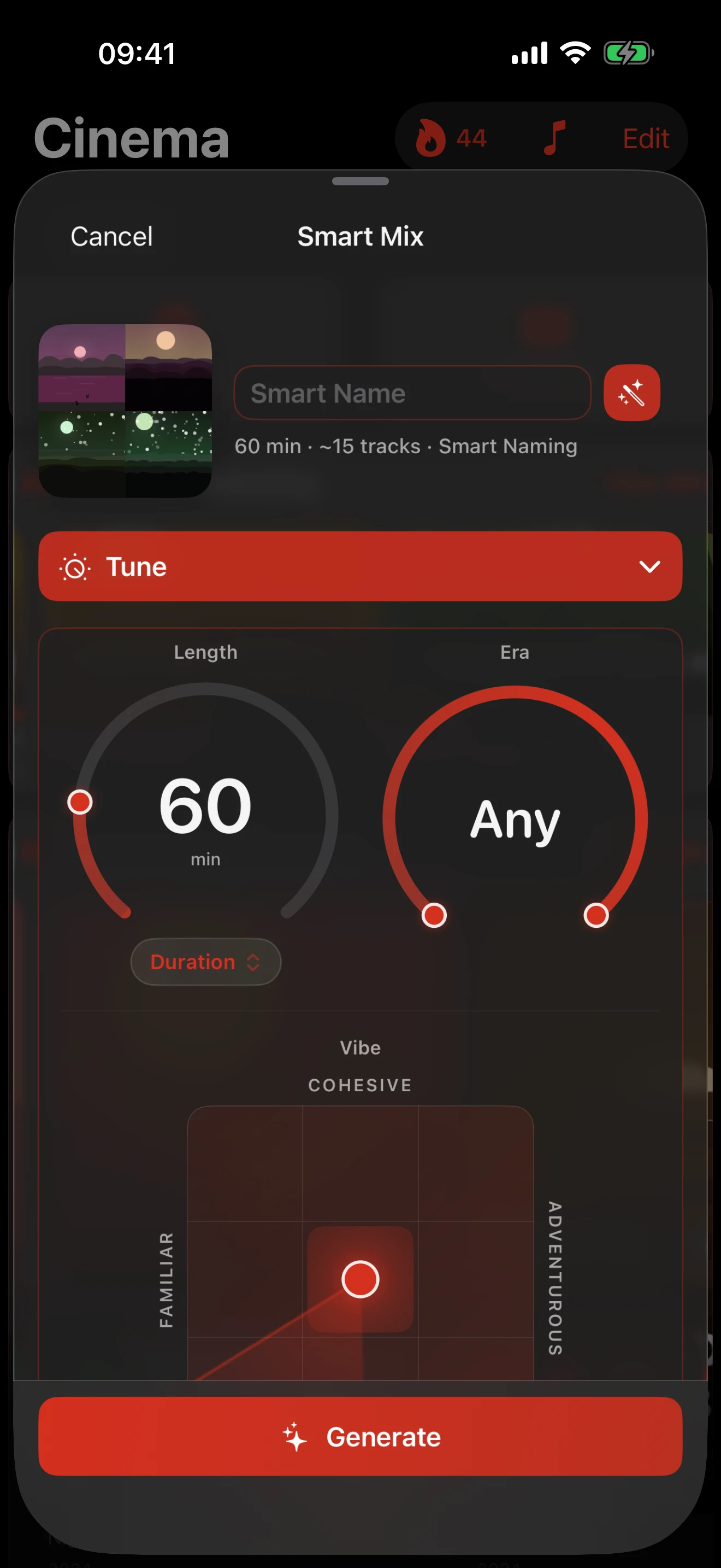 Drac's Jukebox Smart Mix rules sheet